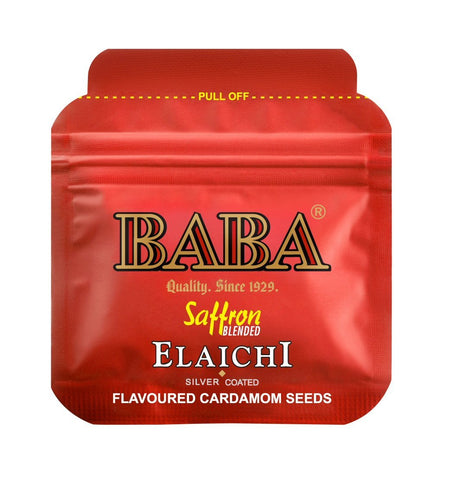 Baba Silver Coated Elaichi Pouch