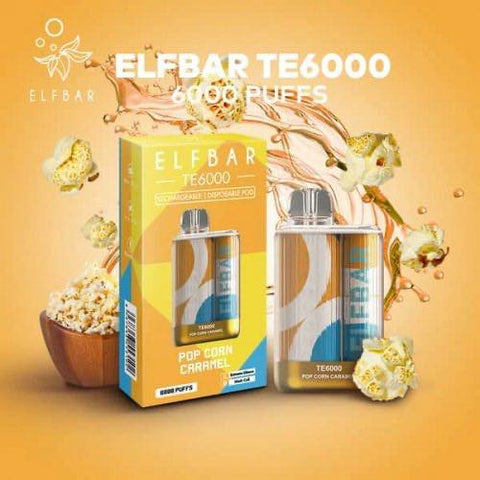 Elf Bar TE 6000 Popcorn Caramel