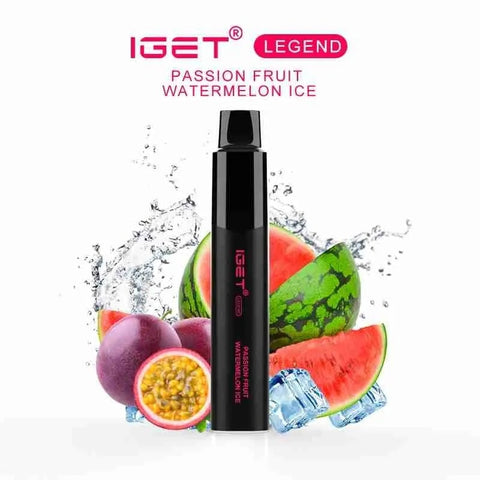 Iget Legend Passionfruit Watermelon Ice 4000 Puff