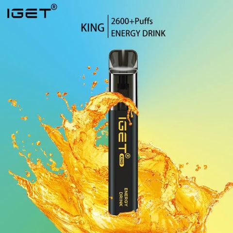 IGET King Energy Drink 2600 Puffs