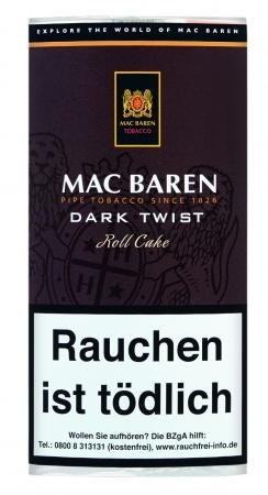 Mac Baren Dark Twist Roll Cake 50gm