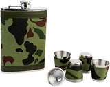 Military Army Hip Flask Set