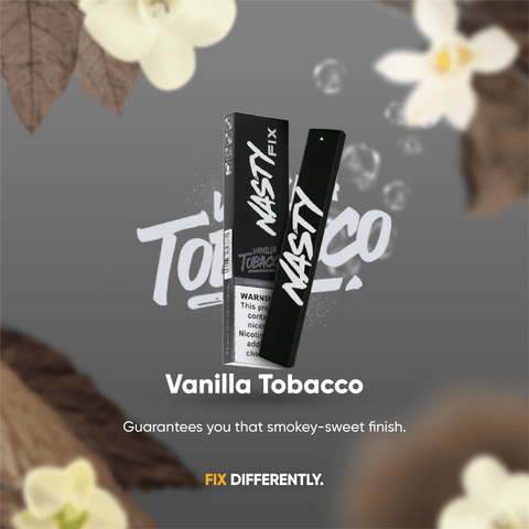 nasty fix vanilla tobacco