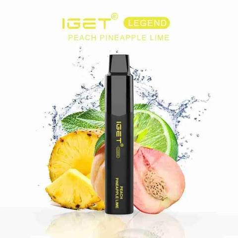IGET Legend - Peach pineapple Lime (4000 Puff)