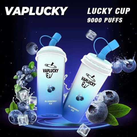 Vaplucky Lucky Cup Blueberry Ice 9000 Puff