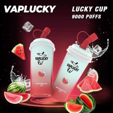 Vaplucky Lucky Cup Watermelon Ice 9000 Puff