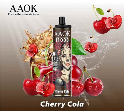 AAOK A83 Cherry Cola 11000 Puff