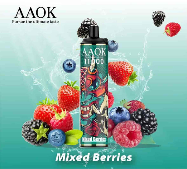AAOK A83 Mixed Berries 11000 Puff
