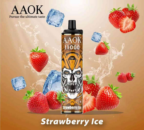 AAOK A83 Strawberry Ice 11000 Puff