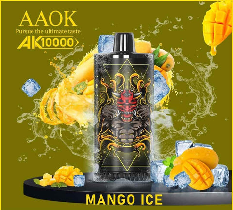 AAOK Mango Ice AK10000 Puff