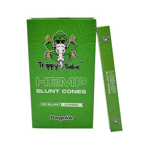 Bongchie Trippy Baba Hemp Blunt Cone Box