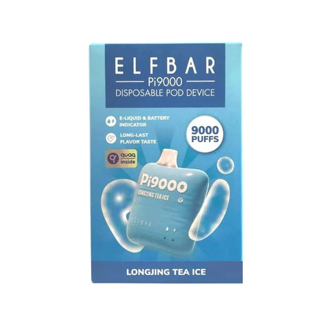 Elf Bar Pi9000 Longjing Tea Ice