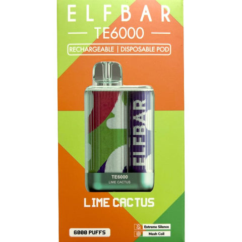 ELF BAR TE6000 Lime Cactus 6000 Puffs