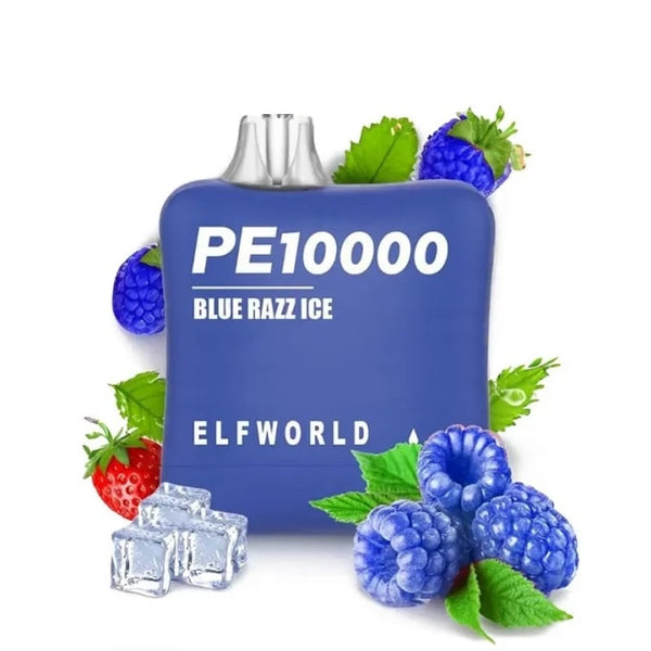 Elfworld Pe10000 Blue Razz Ice