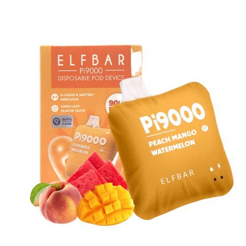 Elf Bar Pi9000 Peach Mango Watermelon