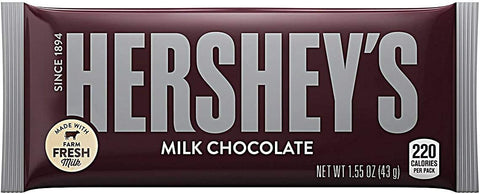 Hersheys Milk Chocolate Bar 45Gms