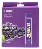 hqd cuvie grapey disposable device pack of 3