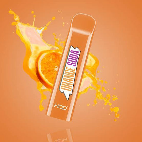 hqd cuvie orange soda disposable bar