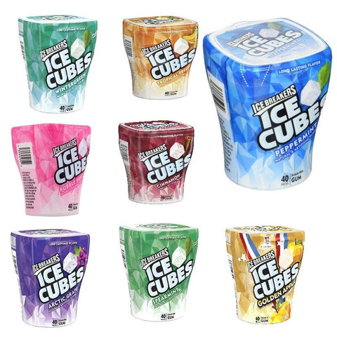 Ice Breaker Ice Cubes All Flavors Gum