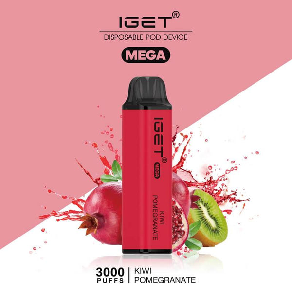 Iget Mega Kiwi Pomegranate 3000 Puff