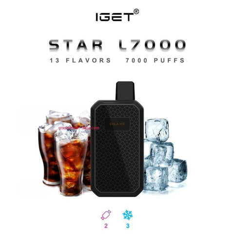 Iget Star Cola Ice 7000 Puff