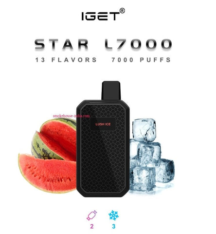 Iget Star Lush Ice 7000 Puff