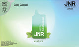 JNR JD5000 Mint Ice 5000 Puffs Display
