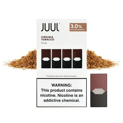 Juul Virginia Tobacco Pods 3%