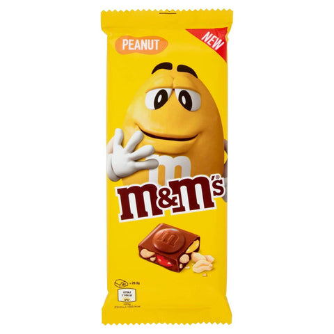 M&M's Peanut Milk Chocolate Bar 165gm