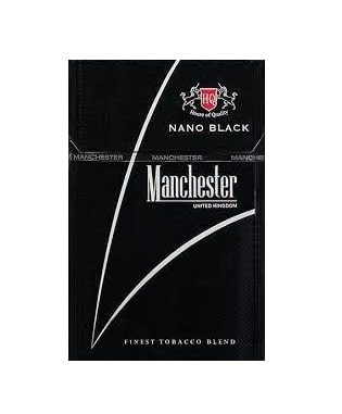 Manchester Nano Black Cigarette