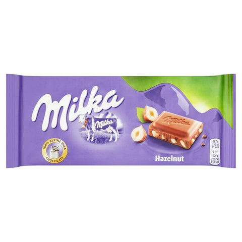 Milka Hazelnut Chocolate Bar