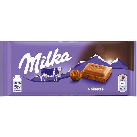 Milka Noisette Chocolate Bar