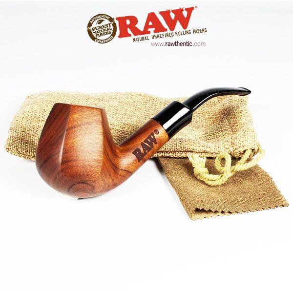 Raw Wooden Tobacco Pipe