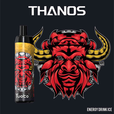 Yuoto Thanos Energy Drink Ice 5000 Puff