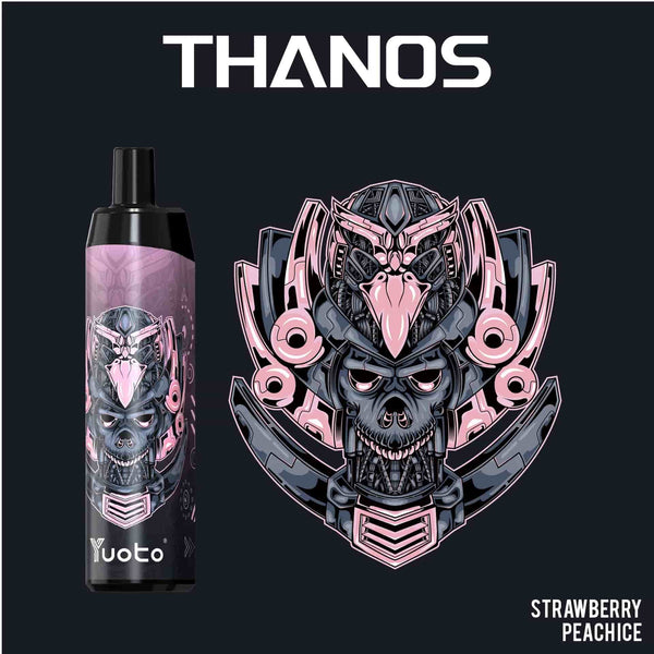 Yuoto Thanos Strawberry Peach Ice 5000 Puff