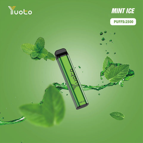 Yuoto XXL Mint Ice 2500 Puff Display