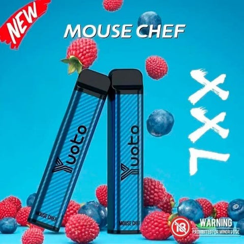 Yuoto XXL Mouse Chef 2500 Puff Disposable
