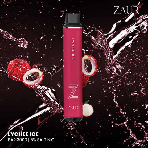 Zaur Lychee Ice Disposable Vape