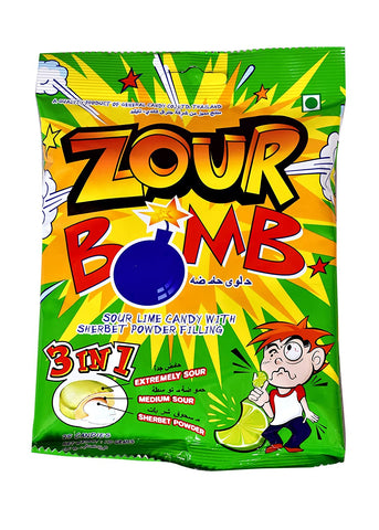 zour bomb lime candy